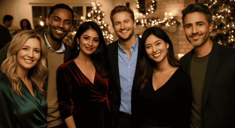 Invisalign for adults during Christmas parties Allen TX