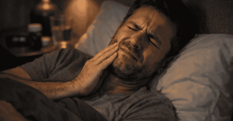 tooth pain at night